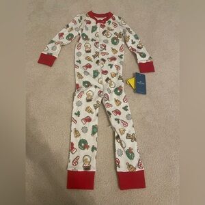 Magnolia Baby Red and White Pajama Top